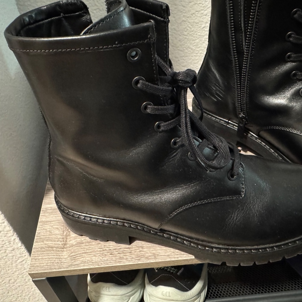Thursday Boot Company Black Combat Boots 9.5M - Picture 4 of 9